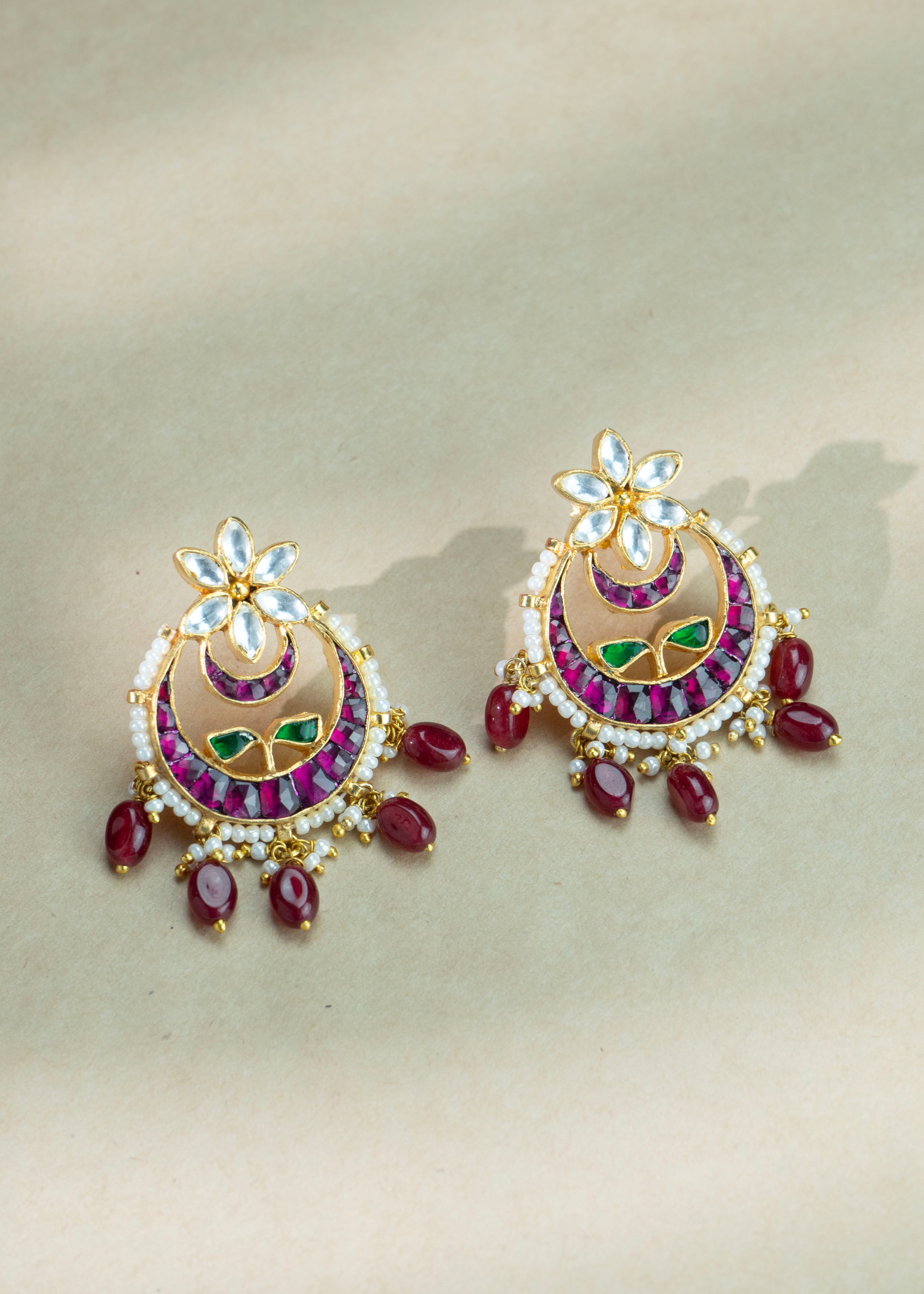 Ethnic Chandbali  Ethnic Chandbali