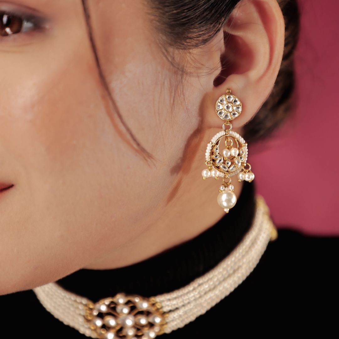 Polki Choker Necklace Polki Choker Necklace