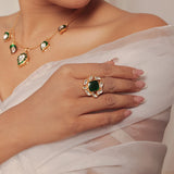 Necklace set with chain Necklace set with chain