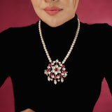 Pink Long Necklaces Pink Long Necklaces
