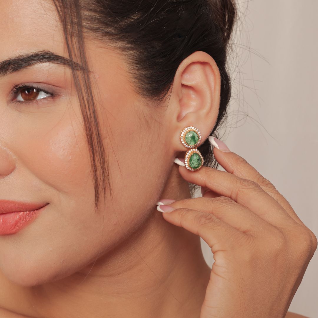 green earrings for women green earrings for women