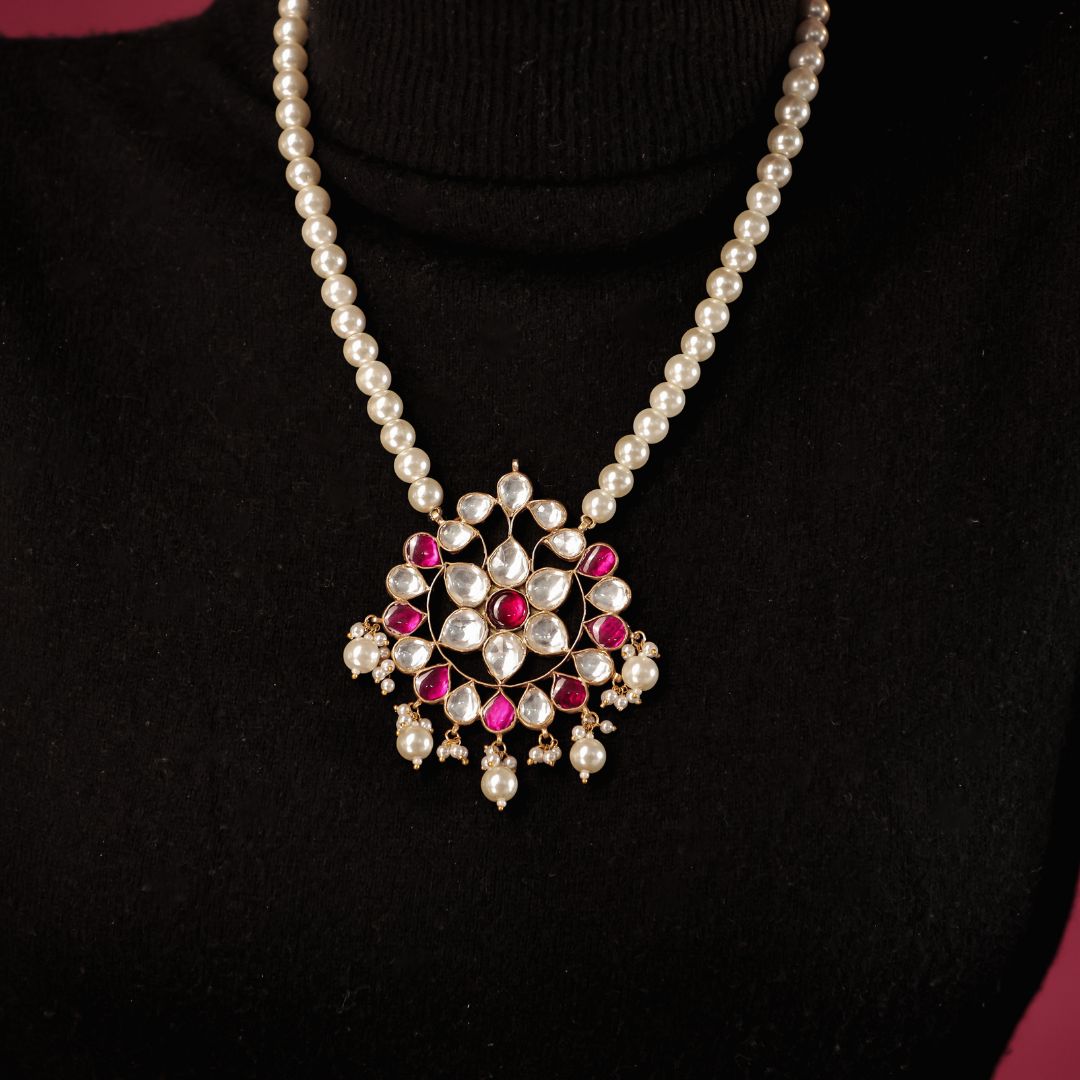 Pink Long Necklaces Pink Long Necklaces