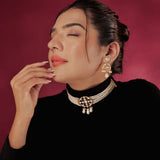 Polki Choker Necklace Polki Choker Necklace