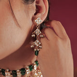 Green Choker And Necklace Green Choker And Necklace