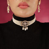 Polki Choker Necklace Polki Choker Necklace