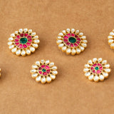 Flower design dress button Flower design dress button