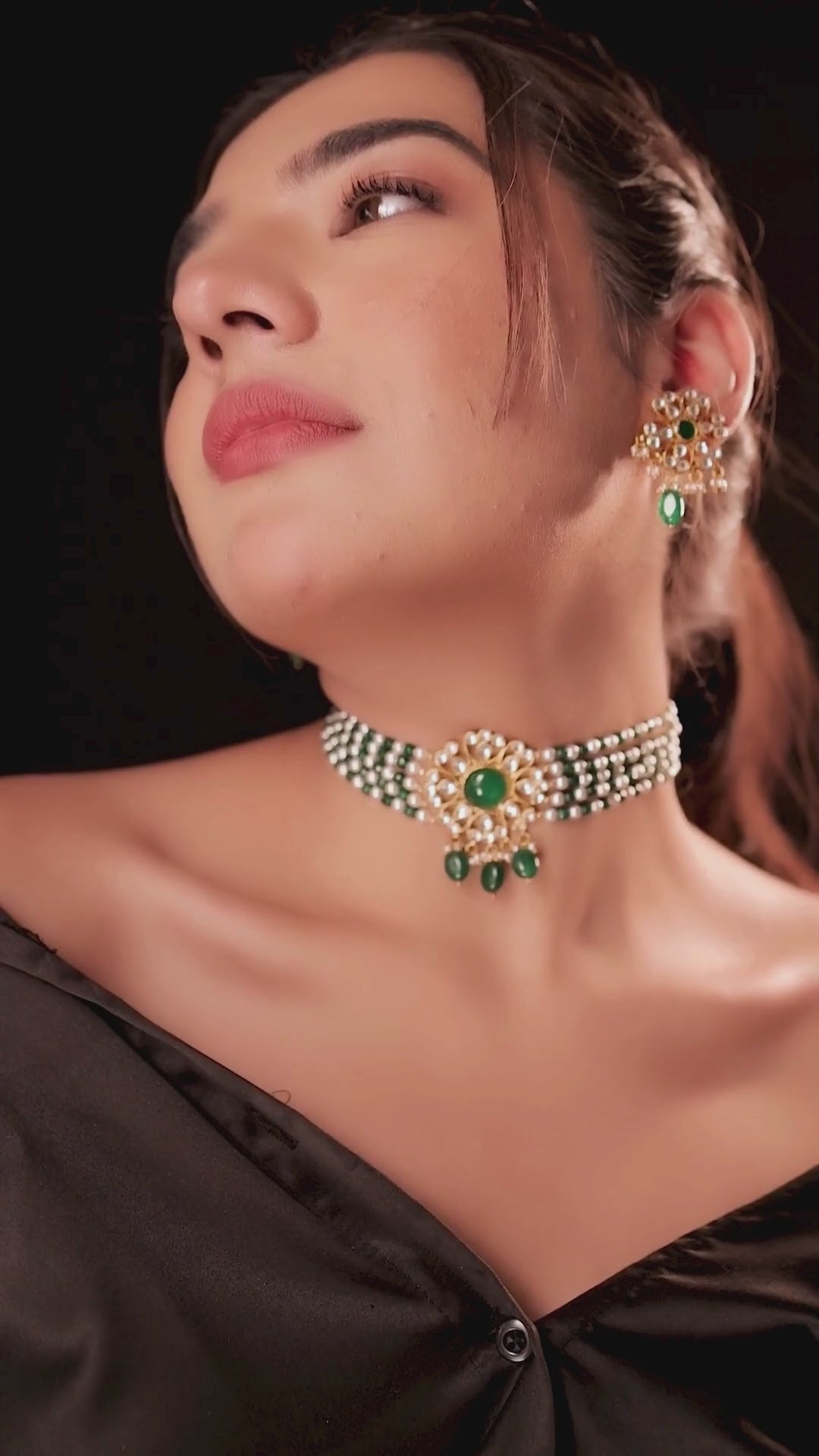 Green Chokerset Green Chokerset