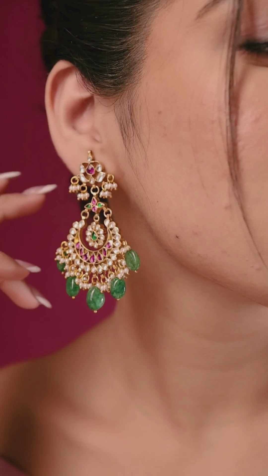 Chandbali Earrings Chandbali Earrings