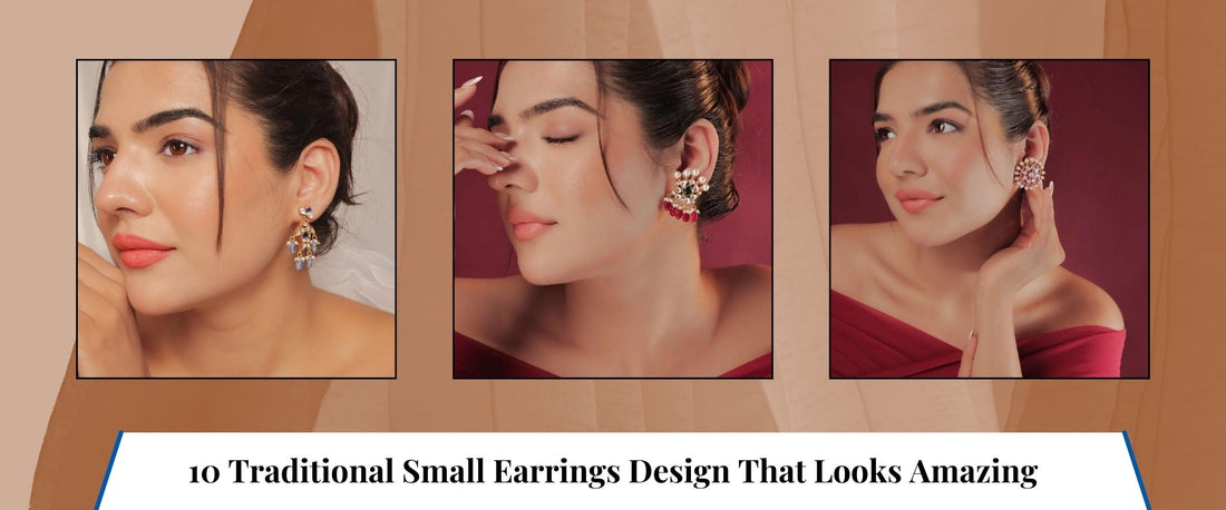 10 Traditional Small Earrings Design That Looks Amazing