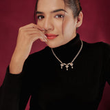 Minimal Kundan Neckpiece
