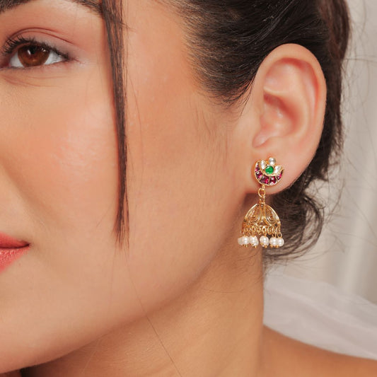 Small Jhumka Earrings