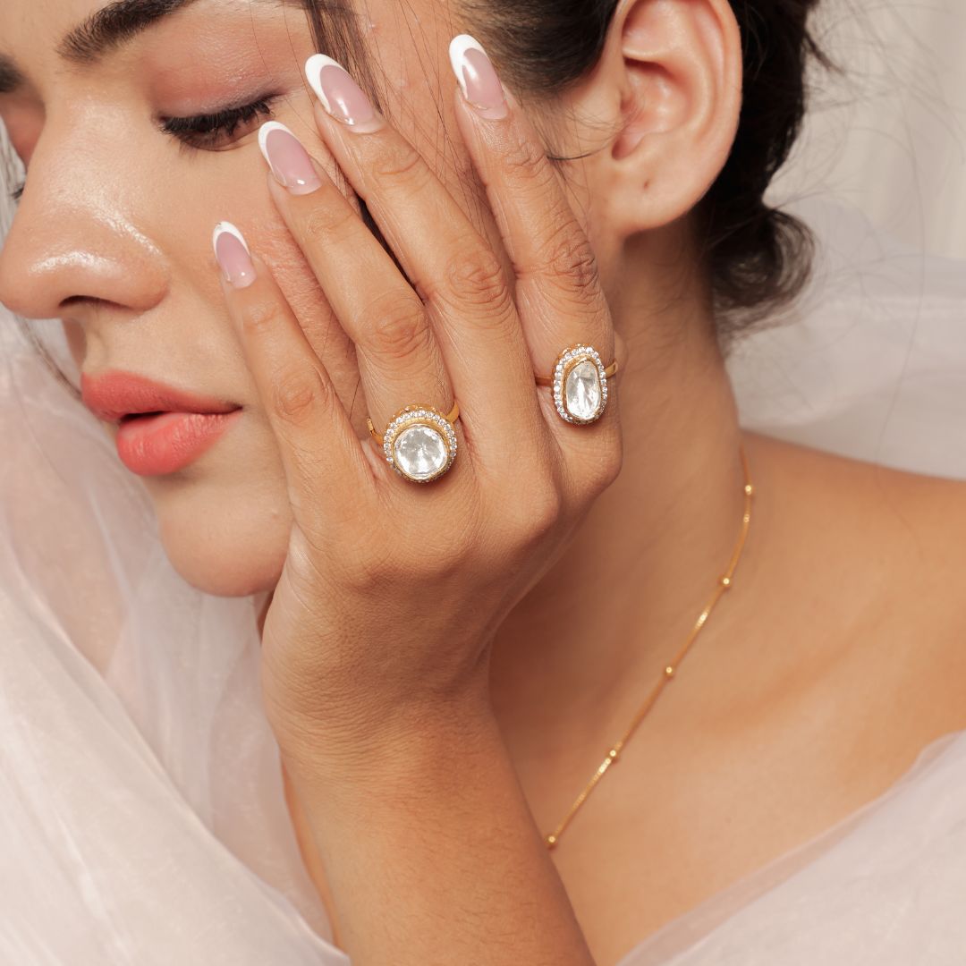 Pearl rings for women