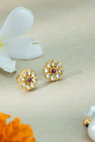 Traditional Flower Design Earring