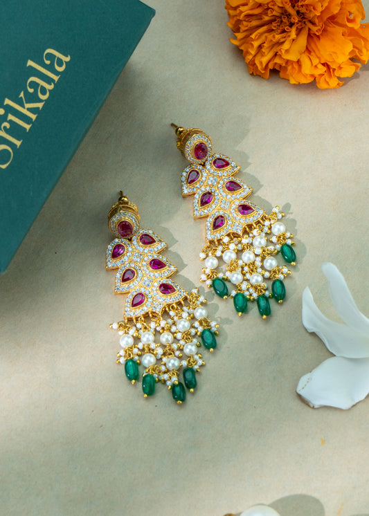 Long Traditional Earrings